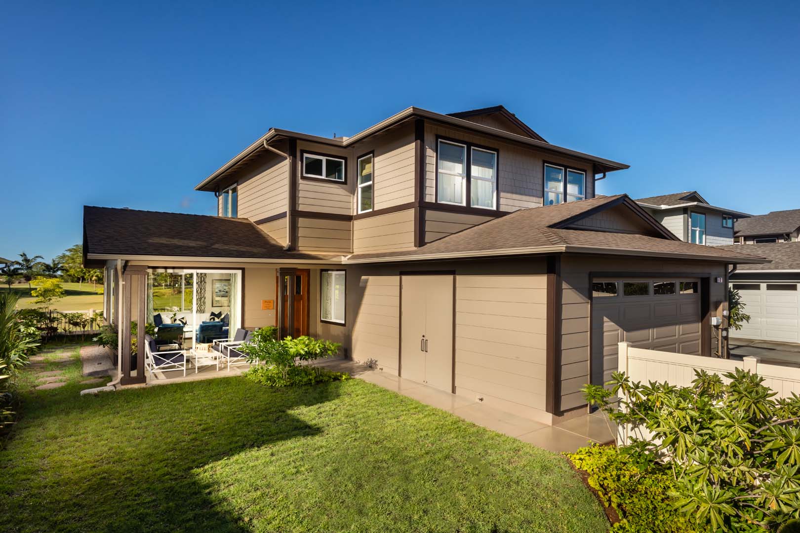 Coral Ridge Plan 3 - Front Elevation Daylight