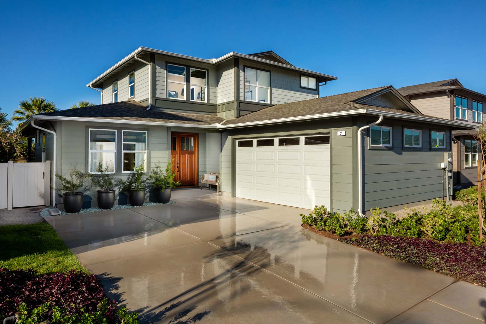 Coral Ridge Plan 2 - Front Elevation Daylight
