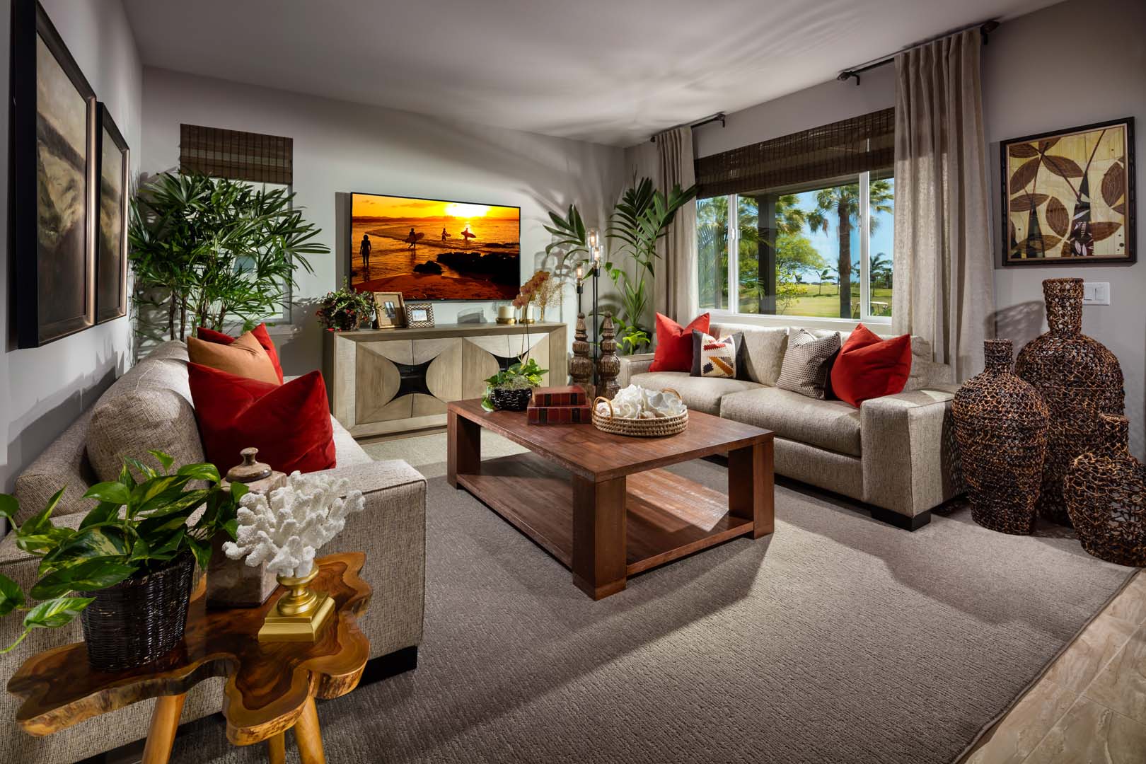 Coral Ridge Plan 4 - Family Room